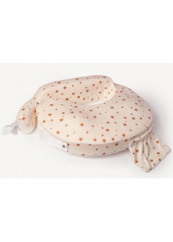 Подушка для кормления Loona эргономичная, Stars бежевый