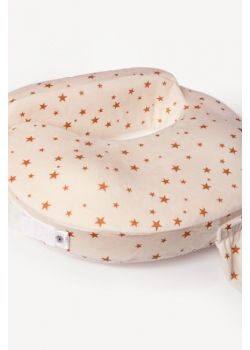 Подушка для кормления Loona эргономичная, Stars бежевый