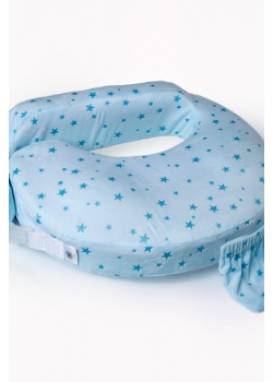 Подушка для кормления Loona эргономичная, Stars голубой