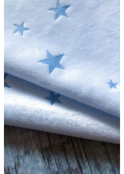 Подушка для кормления Loona эргономичная, Stars голубой