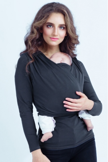 Слингомайка регулируемая Loona дл.рукав, AntraciteСлингомайка регулируемая Loona дл.рукав, Grafite