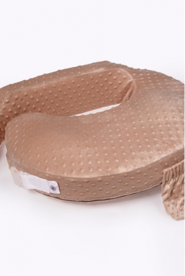 Подушка для кормления Loona эргономичная, Bubble бежевый